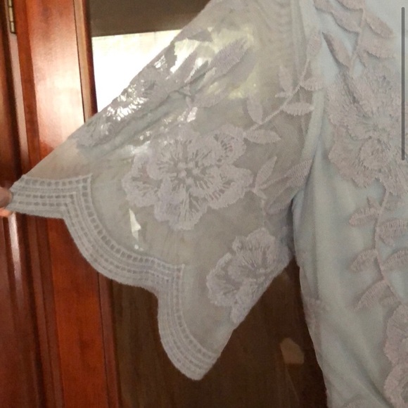 Altar’d State Marionette Lace Overlay Maxi Dress - Picture 6 of 8